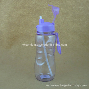 600ml Single Wall Plastic Water Bottle
